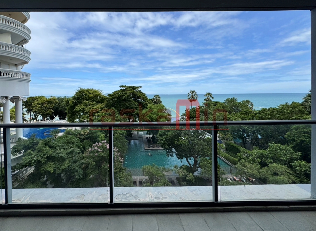 KT0282🏄‍♂️Zire Wongamat🏖️2ห้องนอน 99ตรม ตึก A พร้อมเฟอร์นิเจอร์🌊วิวทะเล&สระ