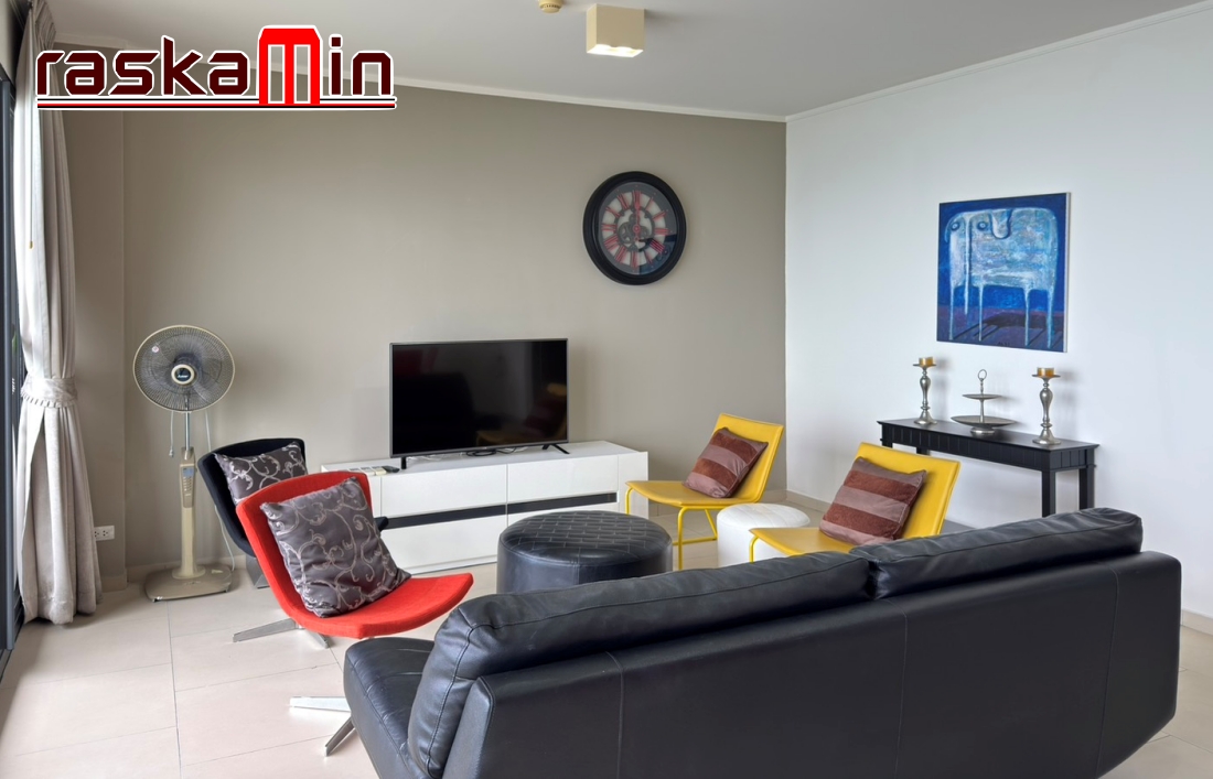 KT0289🏄‍♂️Zire Wongamat🏖️2ห้องนอน 98ตรม ตึก A ชั้นสูง พร้อมเฟอร์นิเจอร์🌊วิวทะเล