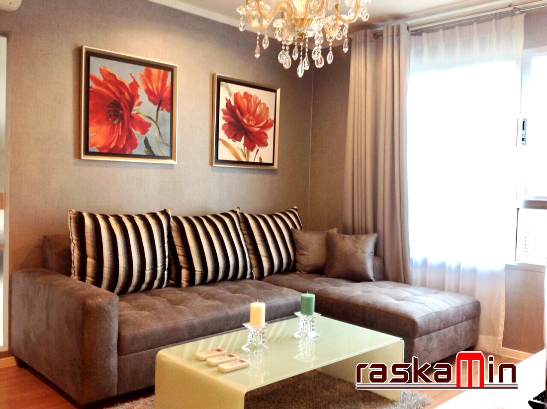 KT0260⛵Lumpini Ville Wongamat🌴2ห้องนอน 52ตรม ชั้น23 ตึกC พร้อมเฟอร์นิเจอร์