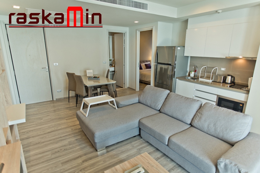 KT0319🌴Baan Plai Haad🏖️2ห้องนอน 72ตรม ชั้น18 พร้อมเฟอร์นิเจอร์🌊วิวทะเล