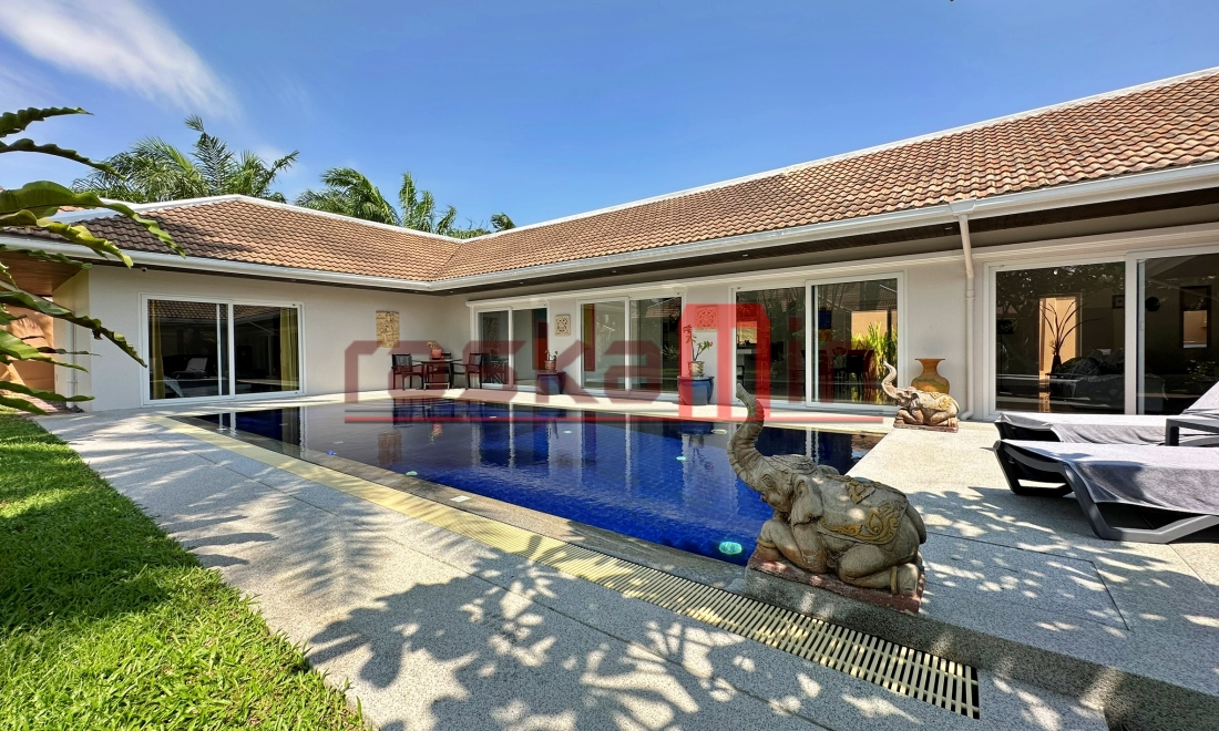 KT0305🏊Pool Villa🌴Sedona Villas1 ที่ดิน 960ตรม 3ห้องนอน 1แม่บ้าน ใกล้ทางหลวง36, อ่างเก็บน้ำมาบประชัน