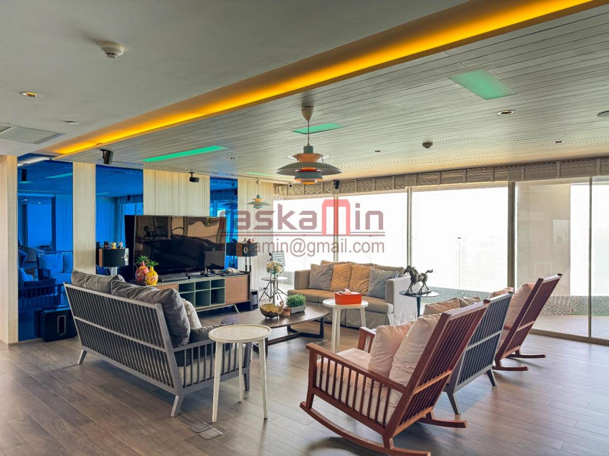 ดูเพล็กซ์ลักชัวรี 7 ห้องนอน วิวทะเลพาโนรามา พร้อมเข้าอยู่ – เมโทรจอมเทียน พัทยา!