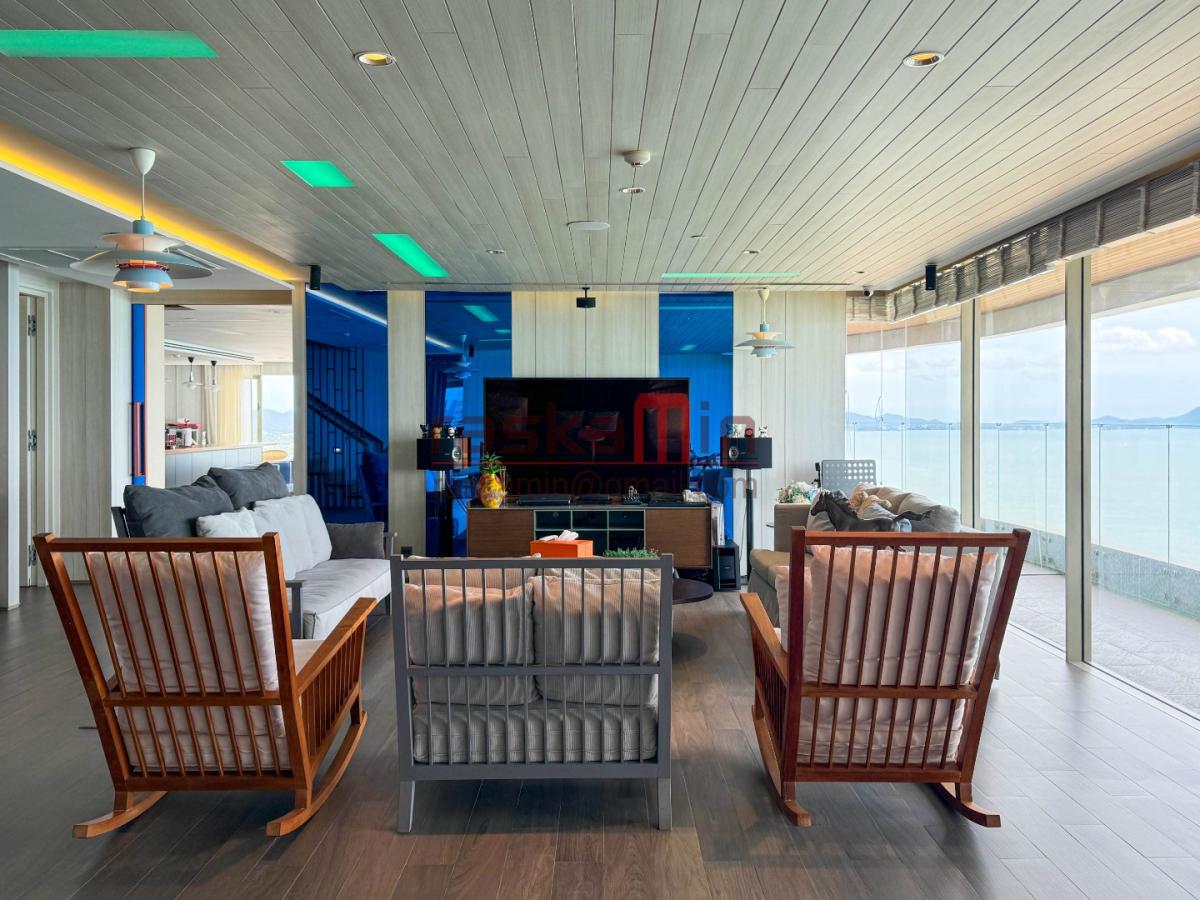 ดูเพล็กซ์ลักชัวรี 7 ห้องนอน วิวทะเลพาโนรามา พร้อมเข้าอยู่ – เมโทรจอมเทียน พัทยา!