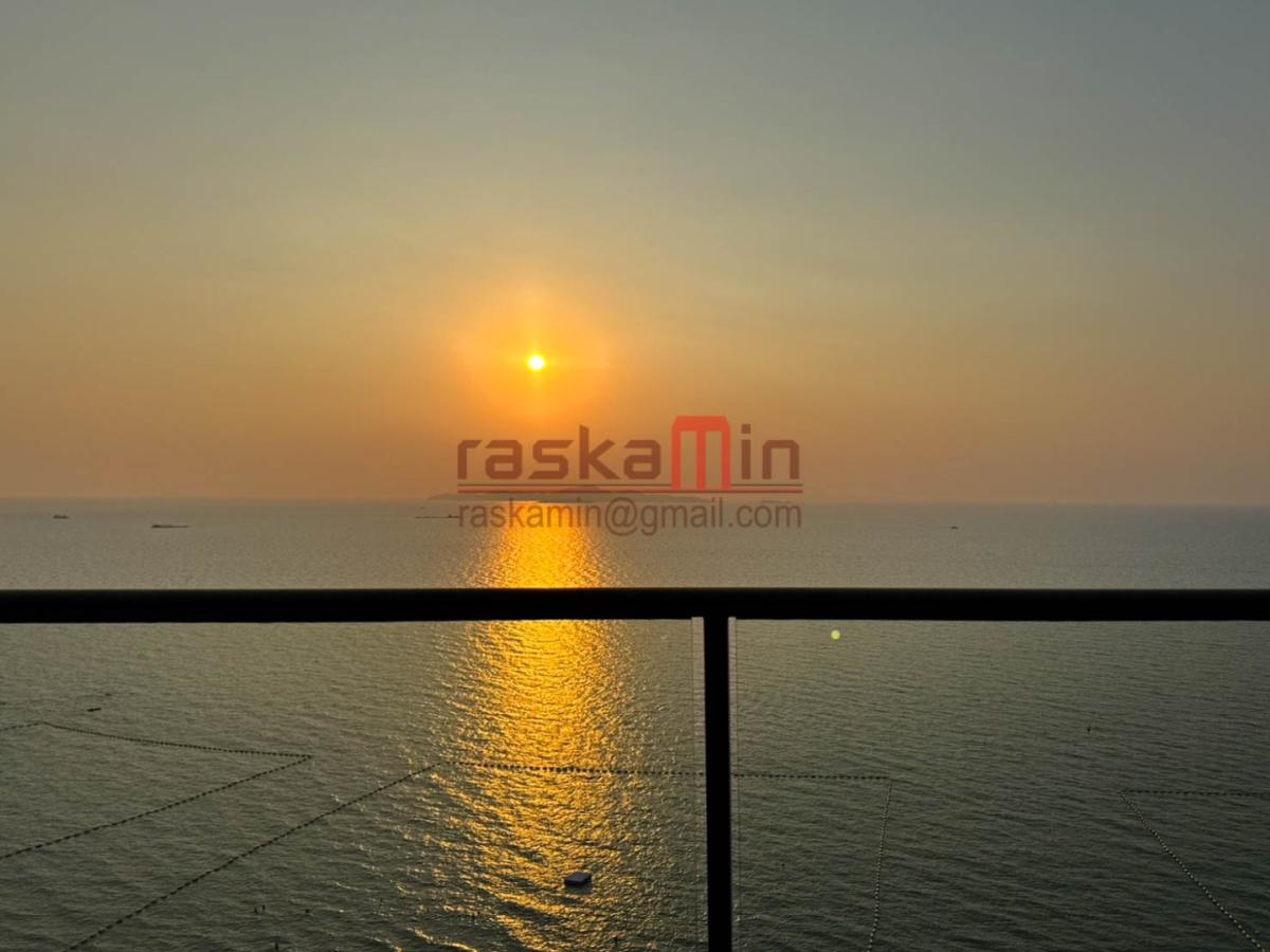 คอนโด 2 ห้องนอน 2 ห้องน้ำ วิวทะเลเต็มตา พร้อมเฟอร์ครบ TQ/FQ ค่าโอน 50/50