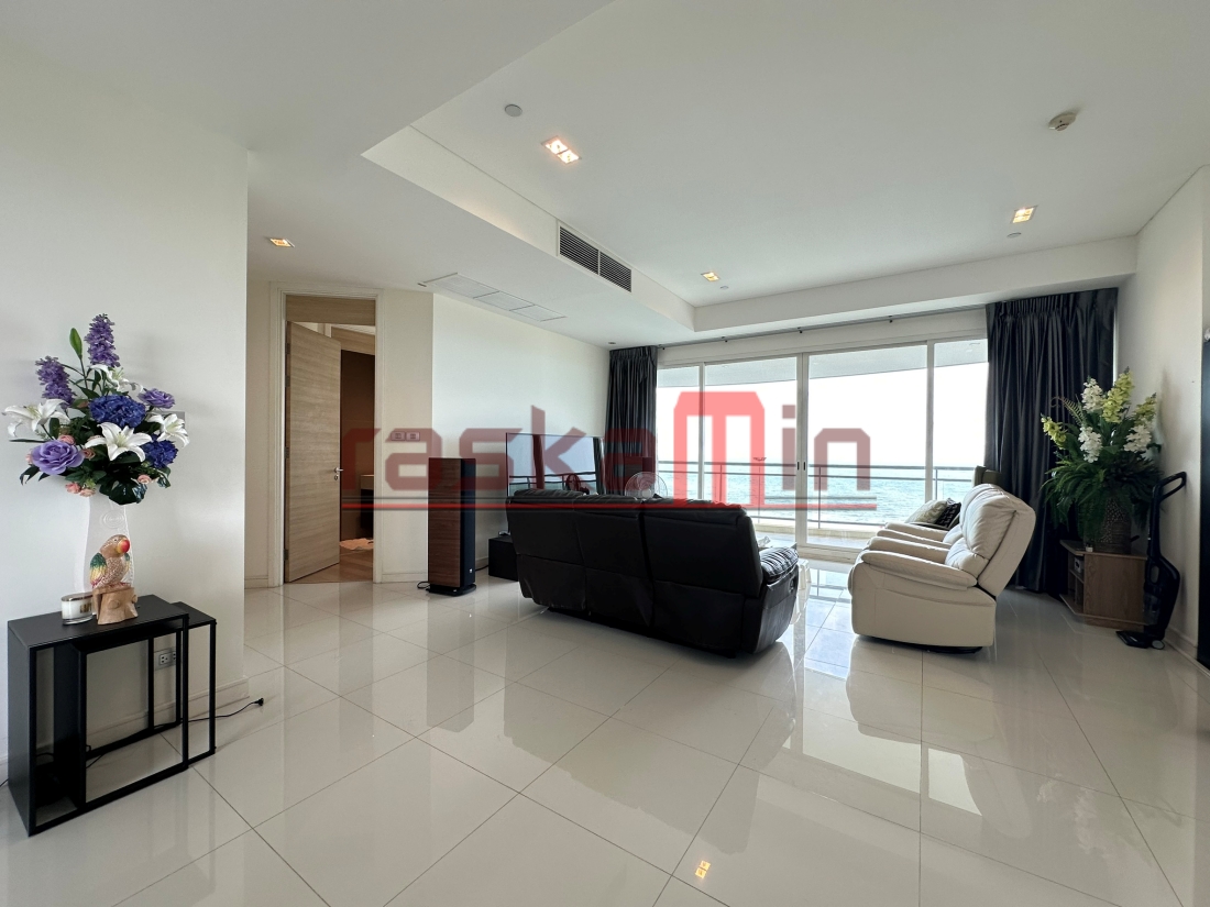 KT0327🌅Reflection Jomtien🐱3ห้องนอน 1ห้องแม่บ้าน 217ตรม ตึกA ชั้นไม่สูง🏖️วิวทะเล ระเบียงกว้าง