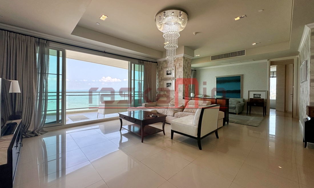 KT0329🏖️Reflection Jomtien🌅3ห้องนอน 1ห้องแม่บ้าน 217ตรม ตึกA ⛵วิวทะเล ระเบียงกว้าง