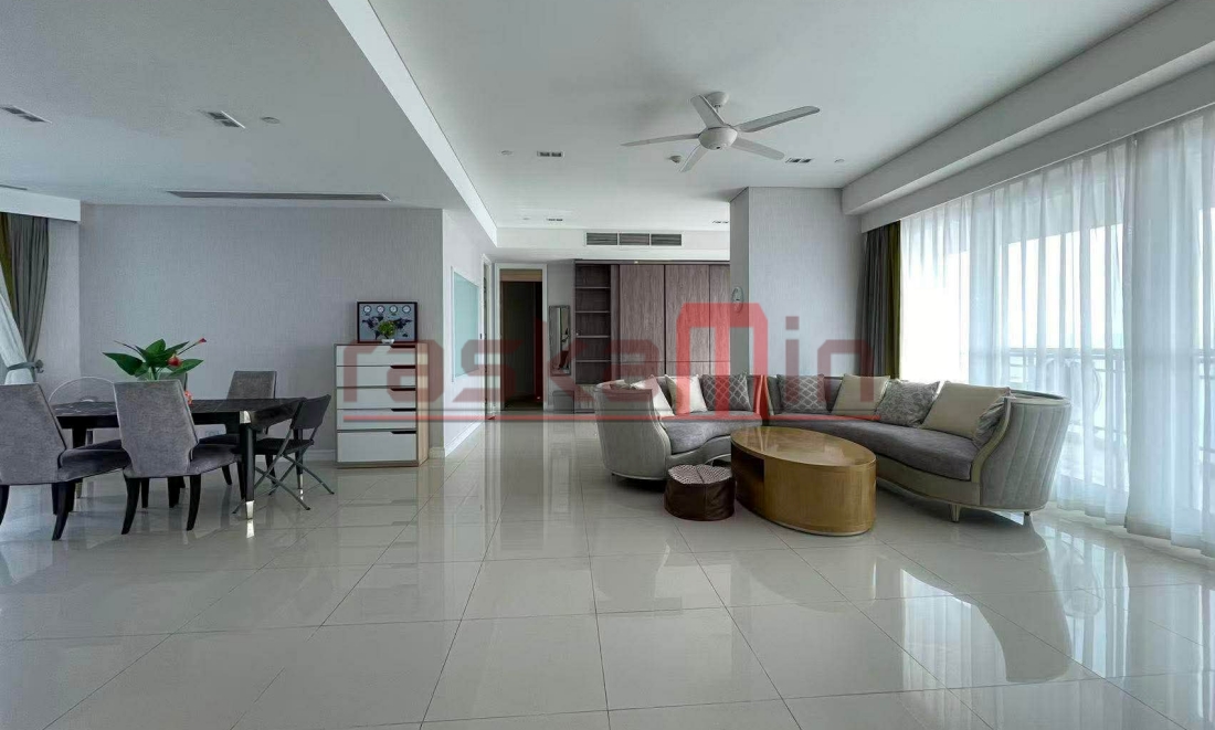 KT0320🏖️Reflection Jomtien🌅3ห้องนอน 1ห้องแม่บ้าน 217ตรม ตึกA ⛵วิวทะเล ระเบียงกว้าง