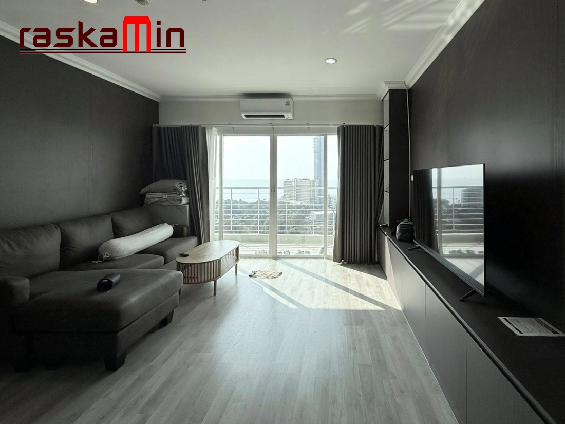 KT0331🌴AD Hyatt Condo🏄‍♂️1ห้องนอนใหญ่ 72.5ตรม ชั้น20🌊วิวทะเล พร้อมเฟอร์นิเจอร์