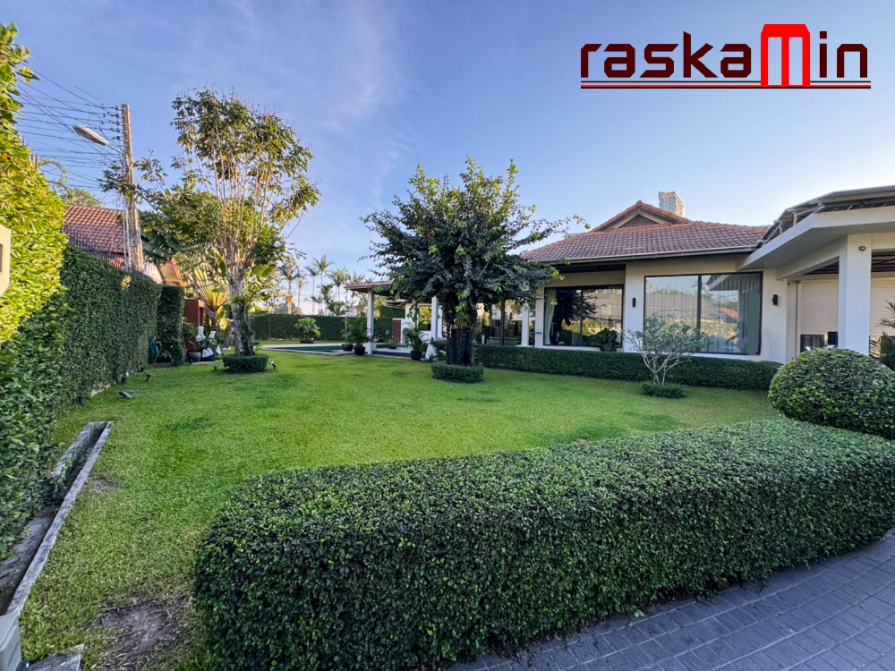 KT0244🏡บ้านนาเกลือ12🏰ใกล้ปราสาทสัจธรรม ที่ดิน 299ตรว บ้าน 220ตรม 3ห้องนอน 🏊สระว่ายน้ำ🌳สวนกว้างมาก