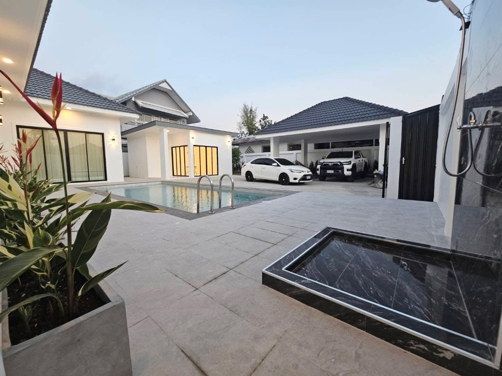 KT0339🏡บ้านสร้างใหม่พรประภานิมิต14/5 ใกล้ตลาดไร่วนาสินธุ์ ที่ดิน 123ตรว 4นอน 5น้ำ พร้อมเฟอร์นิเจอร์🏊สระว่ายน้ำ