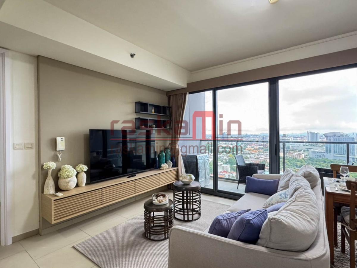 ให้เช่า | Zire Wongamat คอนโดหรู 2 ห้องนอน วิวเมือง ชั้นสูง