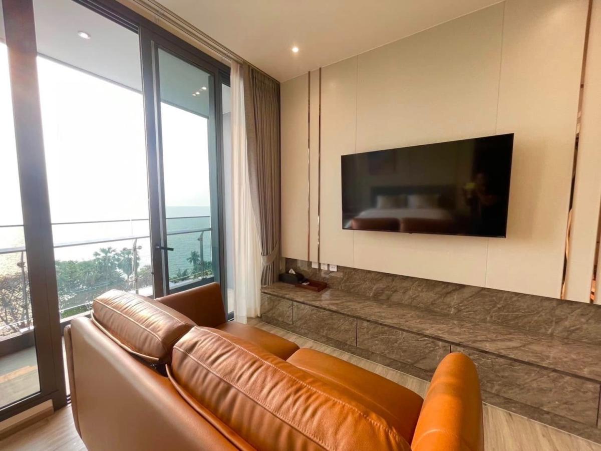 KT0364🦀AROM วงศ์อมาตย์🏖️1ห้องนอน 39ตรม ชั้น10🌊วิวทะเล พร้อมเฟอร์นิเจอร์