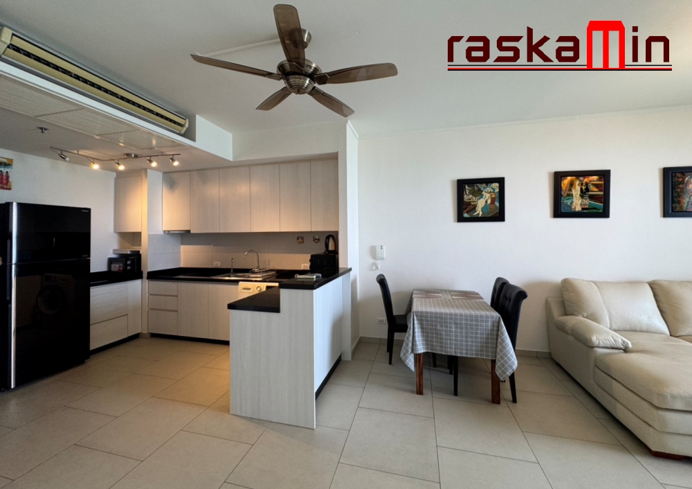 KT0337🏄‍♂️Zire Wongamat🏖️1 ห้องนอน 77ตรม ตึก A ชั้นสูง🌊วิวทะเล