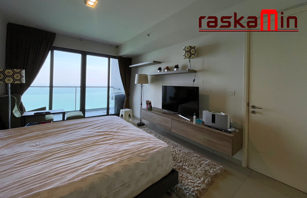 KT0337🏄‍♂️Zire Wongamat🏖️1 ห้องนอน 77ตรม ตึก A ชั้นสูง🌊วิวทะเล