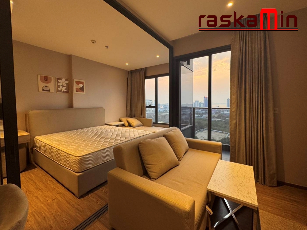 KT0367🌊ONCE Pattaya🌅1ห้องนอน 34.6ตรม ชั้น12 พร้อมเฟอร์นิเจอร์