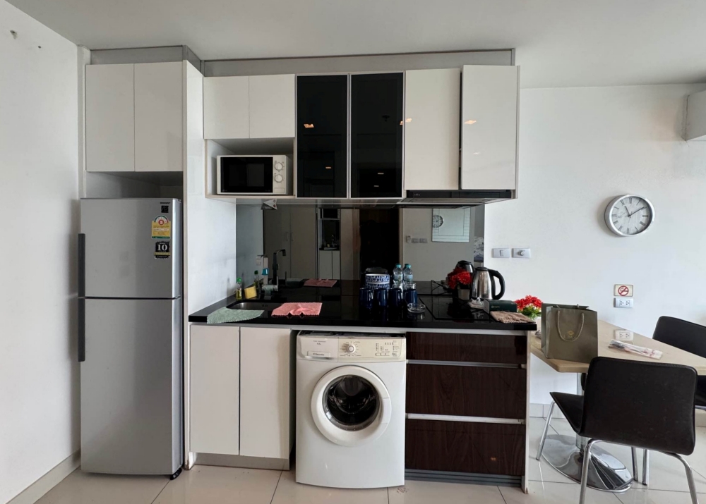 KT0370🌴Wong Amat Tower🏄‍♂️ห้องสตูดิโอ 42ตรม ชั้น6🏖️วิวทะเล พร้อมเฟอร์นิเจอร์