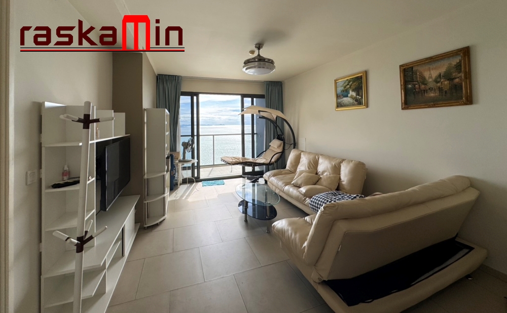 KT0372🏄‍♂️Zire Wongamat🏖️1ห้องนอน 77ตรม ตึก A ชั้นสูง🌊วิวทะเล