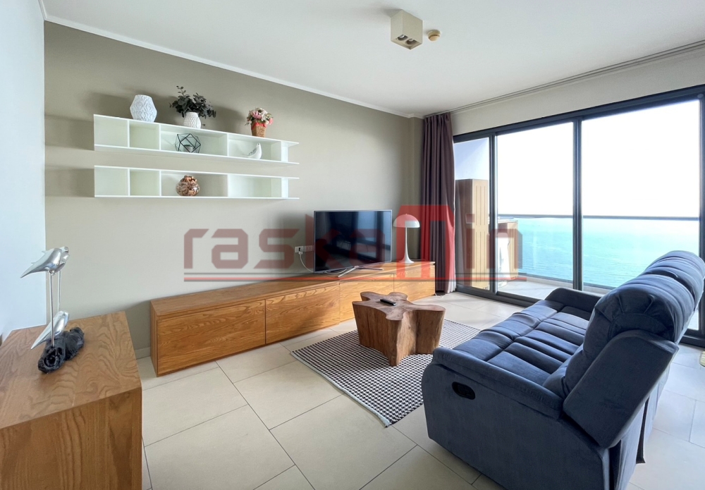 KT0313🏄‍♂️Zire Wongamat🏖️2 ห้องนอน 100ตรม ตึก A ชั้น 32😎พร้อมเฟอร์นิเจอร์