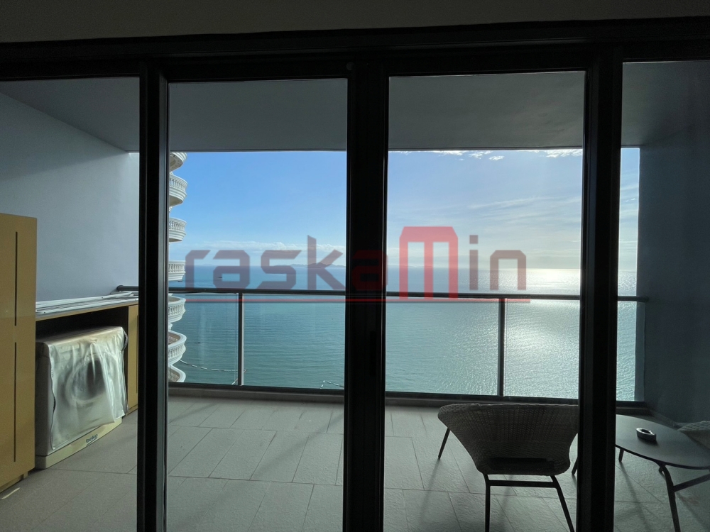 KT0313🏄‍♂️Zire Wongamat🏖️2 ห้องนอน 100ตรม ตึก A ชั้น 32😎พร้อมเฟอร์นิเจอร์