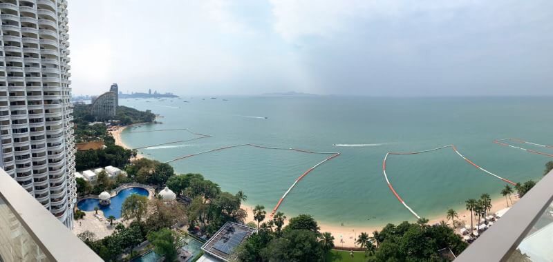 KT0379🦀Northpoint Pattaya🏖️2 ห้องนอน 102ตรม ตึก A ชั้นสูง🌊วิวทะเล พร้อมเฟอร์นิเจอร์