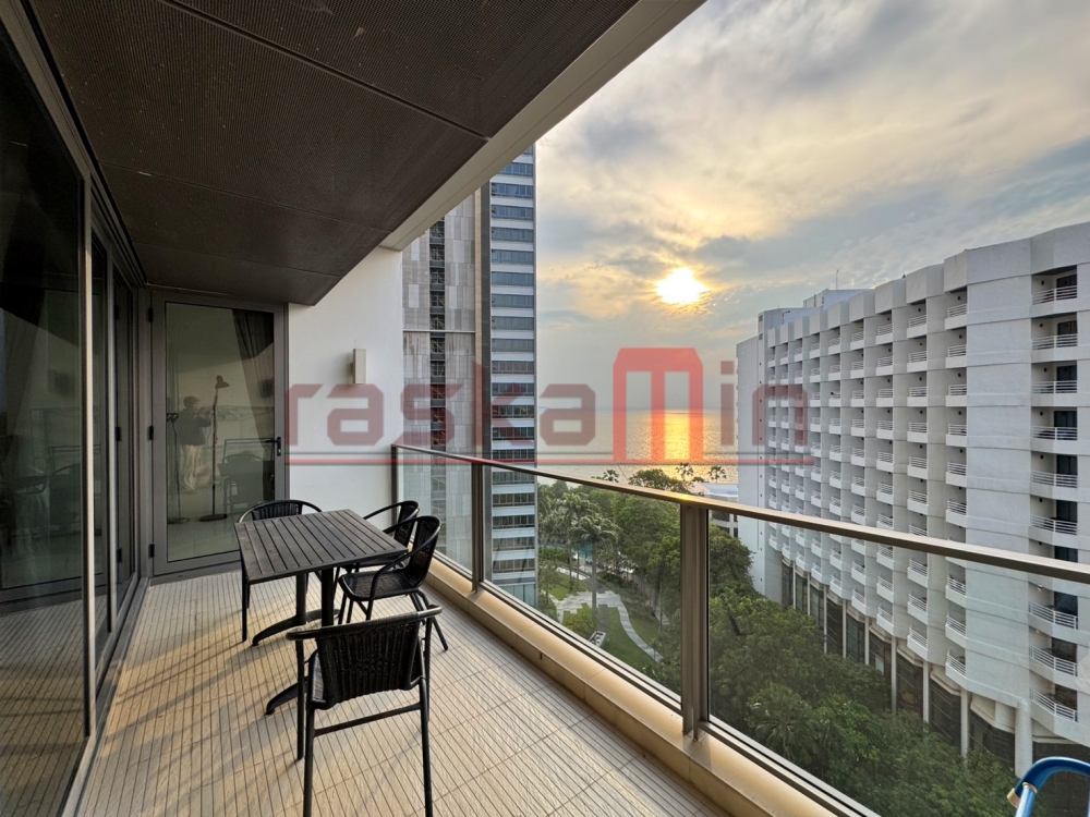 KT0381🦀Northpoint Pattaya🏖️1 ห้องนอน 72ตรม ตึก B ชั้นกลาง🌳วิวสวน พร้อมเฟอร์นิเจอร์