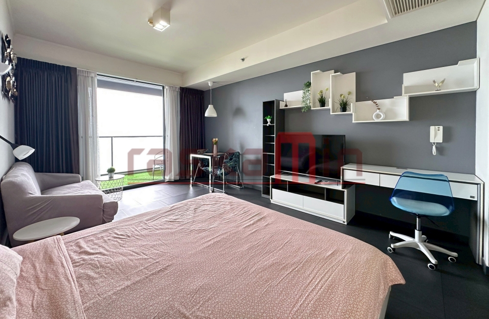 KT0359🏄‍♂️Zire Wongamat🏖️STUDIO 39ตรม ตึก A ชั้นกลาง🌊วิวทะเล😎พร้อมเฟอร์นิเจอร์