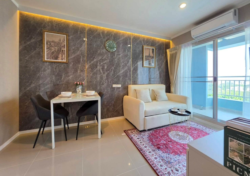 KT0384🌊Lumpini Jomtien🏖️1ห้องนอน 28ตรม ชั้น 12 ตึก C พร้อมเฟอร์นิเจอร์