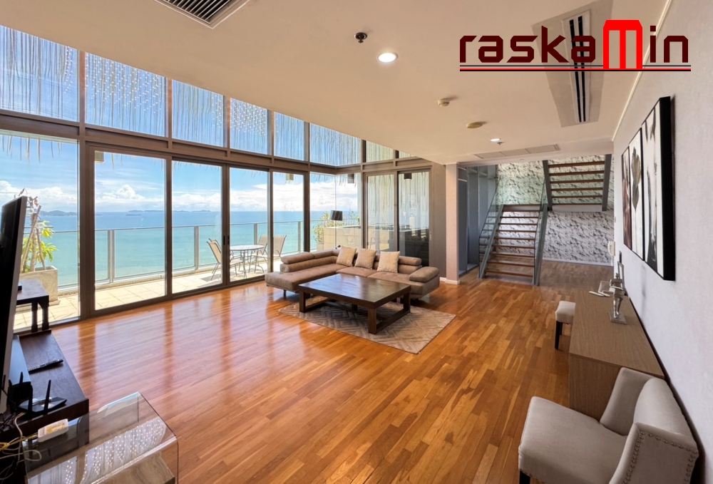 KT0377🦀Northpoint Pattaya🏖️Penthouse-Duplex🌊วิวทะเล 4ห้องนอน 1ห้องแม่บ้าน 360ตรม พร้อมเฟอร์นิเจอร์