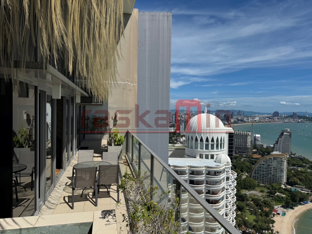 KT0377🦀Northpoint Pattaya🏖️Penthouse-Duplex🌊วิวทะเล 4ห้องนอน 1ห้องแม่บ้าน 360ตรม พร้อมเฟอร์นิเจอร์
