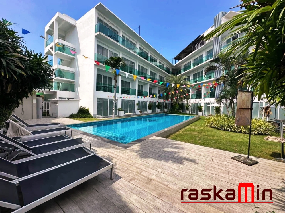 KT0385🌅โรงแรมพัทยาใต้ ทัพพระยา🛏️63ห้องพัก🏊สระว่ายน้ำ🍻บาร์🚗ที่จอดรถ ใกล้7-11และWalking street👯