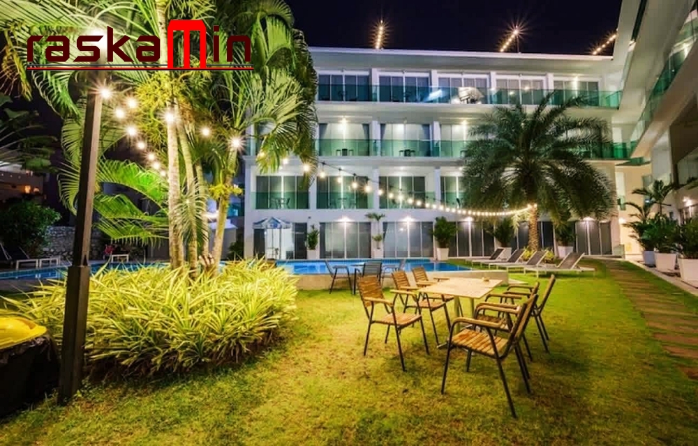 KT0385🌅โรงแรมพัทยาใต้ ทัพพระยา🛏️63ห้องพัก🏊สระว่ายน้ำ🍻บาร์🚗ที่จอดรถ ใกล้7-11และWalking street👯