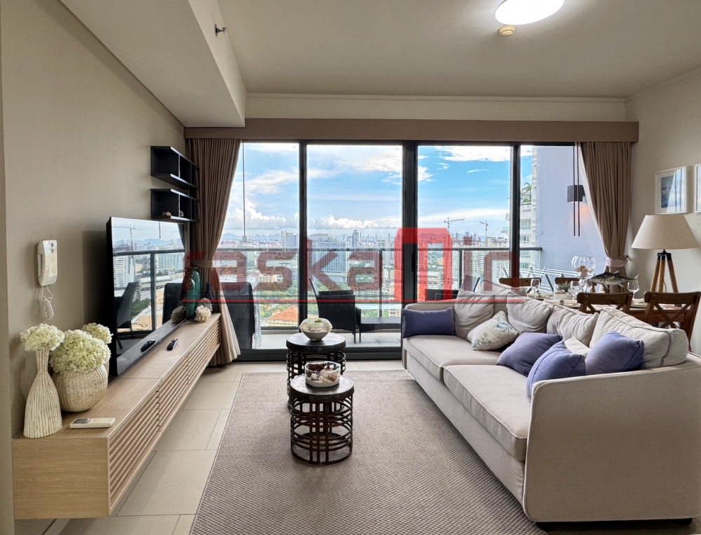 KT0361🏄‍♂️Zire Wongamat🏖️2 ห้องนอน 73ตรม ตึก B ชั้นสูง😎พร้อมเฟอร์นิเจอร์