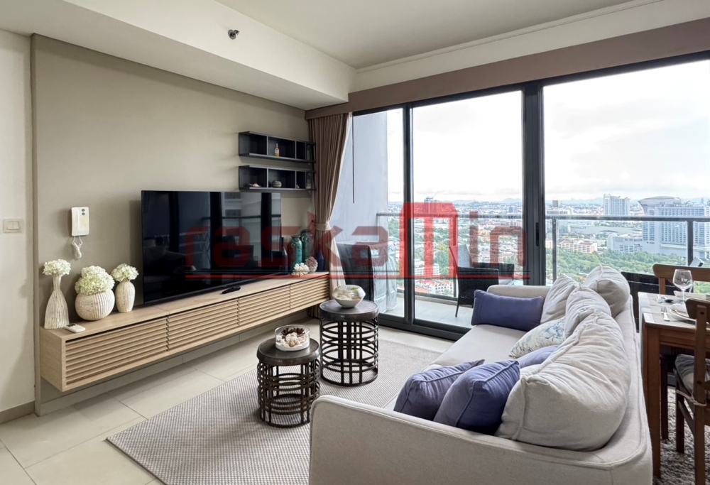 KT0361🏄‍♂️Zire Wongamat🏖️2 ห้องนอน 73ตรม ตึก B ชั้นสูง😎พร้อมเฟอร์นิเจอร์