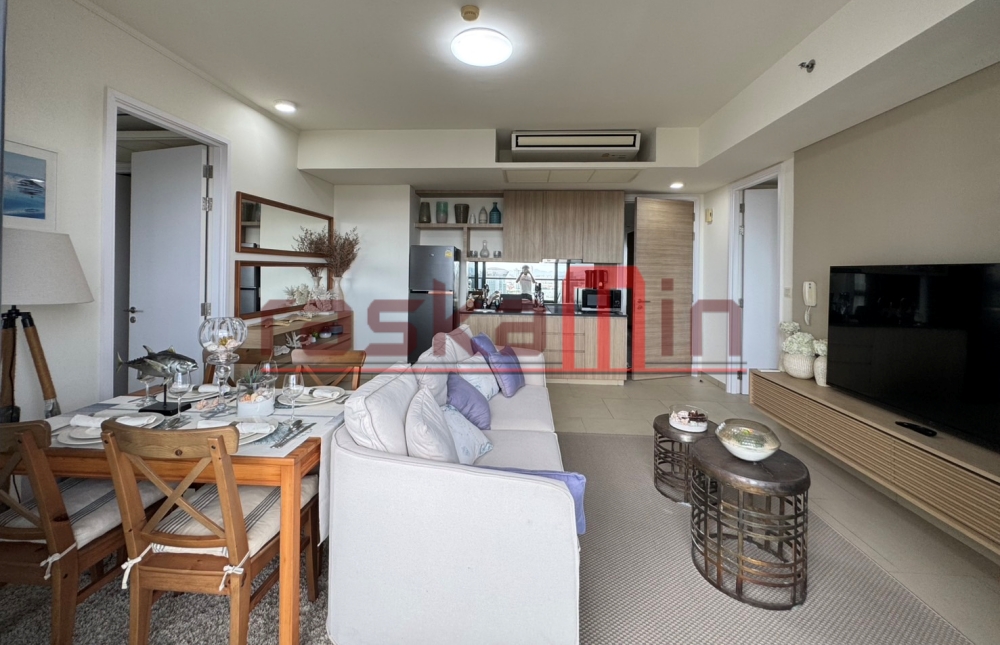 KT0361🏄‍♂️Zire Wongamat🏖️2 ห้องนอน 73ตรม ตึก B ชั้นสูง😎พร้อมเฟอร์นิเจอร์