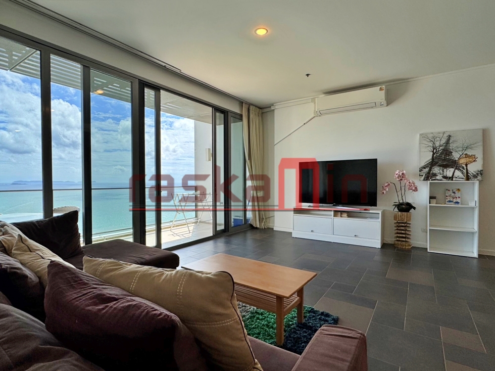 KT0386🦀Northpoint Pattaya🏖️2 ห้องนอน 101ตรม ตึก A ชั้นสูง🌊วิวทะเล พร้อมเฟอร์นิเจอร์