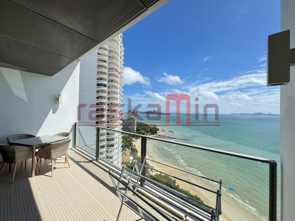 KT0386🦀Northpoint Pattaya🏖️2 ห้องนอน 101ตรม ตึก A ชั้นสูง🌊วิวทะเล พร้อมเฟอร์นิเจอร์