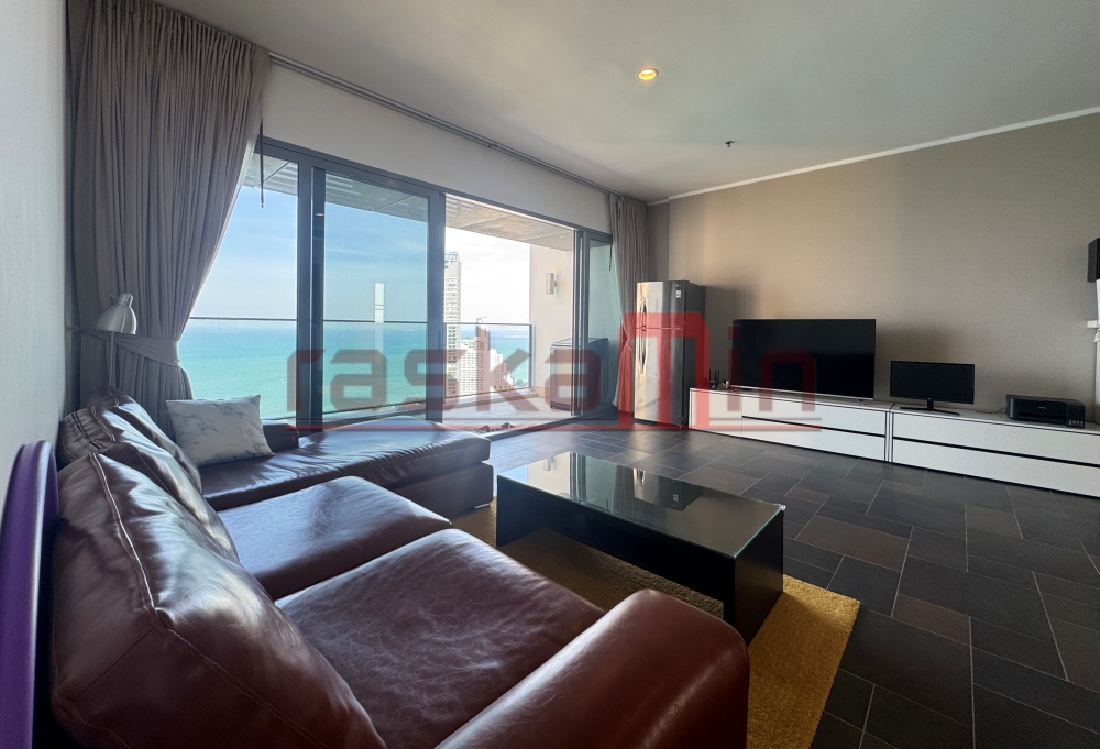KT0266🦀Northpoint Pattaya🏖️2 ห้องนอน 104.5ตรม ตึก B ชั้นสูง🌊วิวทะเล พร้อมเฟอร์นิเจอร์