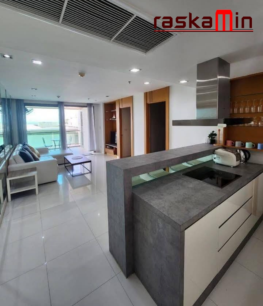 KT0392🏄‍♂️ANANYA Wong Amat🏖️2 ห้องนอน 93ตรม ชั้น 5🌊วิวทะเล พร้อมเฟอร์นิเจอร์