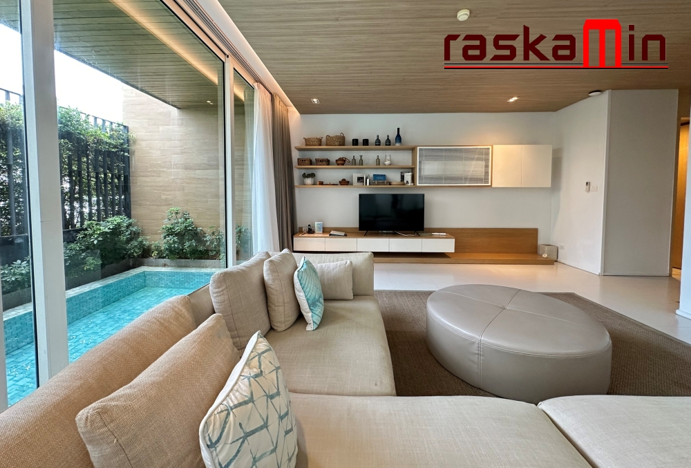 KT0401 ⛵Veranda Residence Pattaya🌅Pool Villa 3 ห้องนอน 260ตรม พร้อมเฟอร์นิเจอร์🤽สระน้ำ 🏘️Courtyard