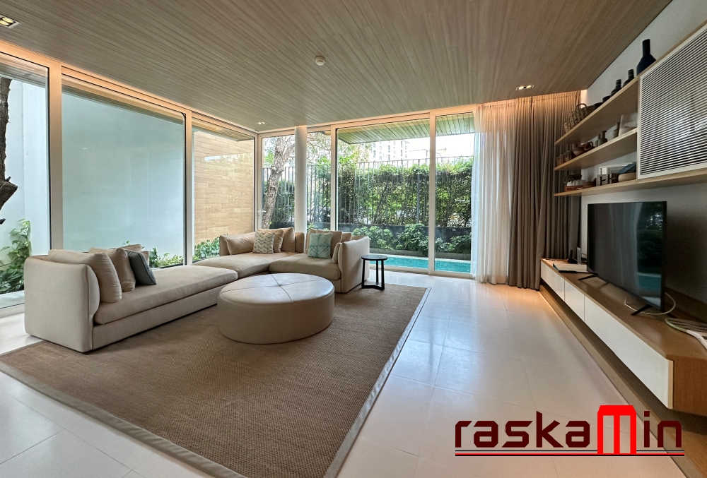 KT0401 ⛵Veranda Residence Pattaya🌅Pool Villa 3 ห้องนอน 260ตรม พร้อมเฟอร์นิเจอร์🤽สระน้ำ 🏘️Courtyard