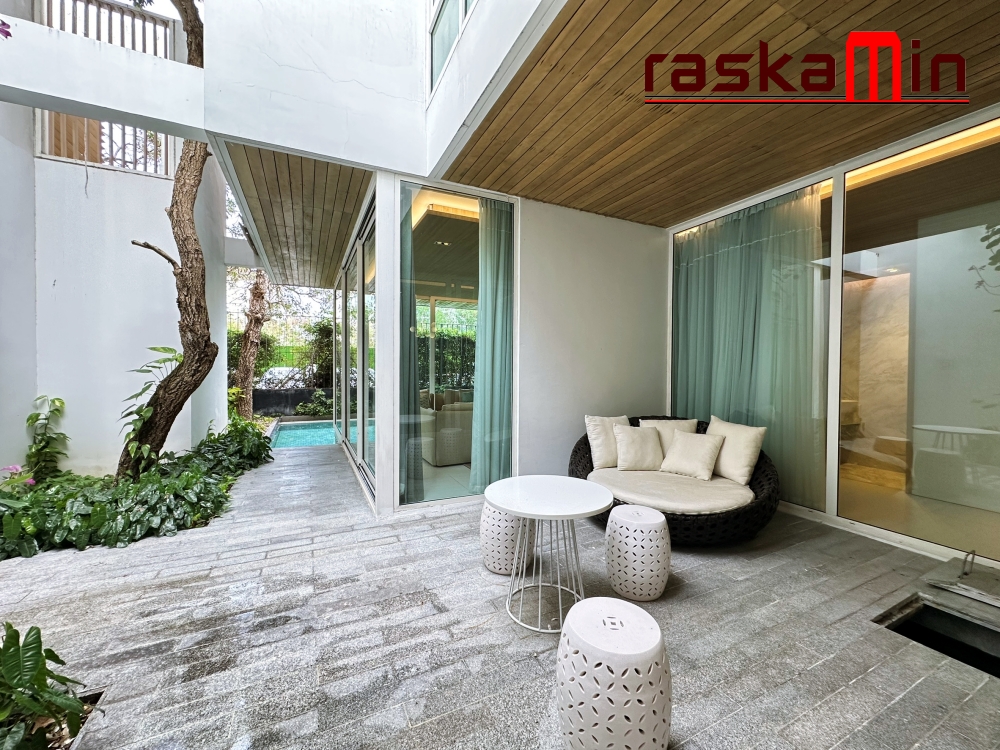 KT0401 ⛵Veranda Residence Pattaya🌅Pool Villa 3 ห้องนอน 260ตรม พร้อมเฟอร์นิเจอร์🤽สระน้ำ 🏘️Courtyard