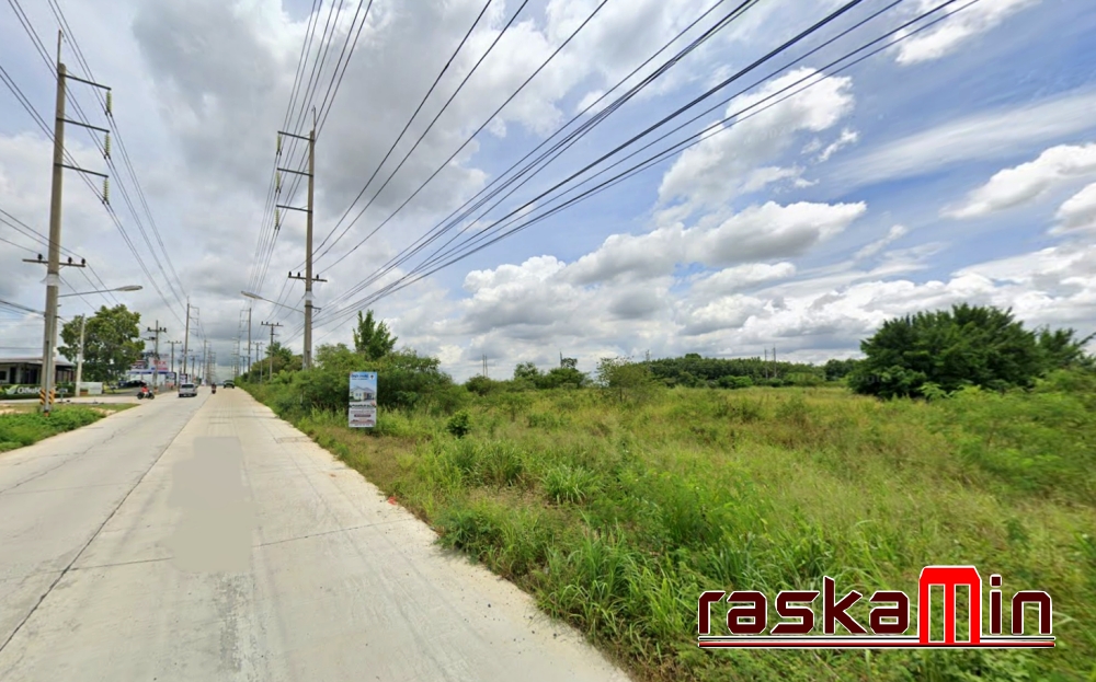 KT0403📲LineID @556ryccg🟪ขายที่ดินถนนวัดบ่อวิน-ยางเอน 9 ไร่ 2 งาน ผังเมืองสีม่วงอ่อน🛣️ใกล้นิคมอุตสาหกรรมและสนามกอล์ฟ