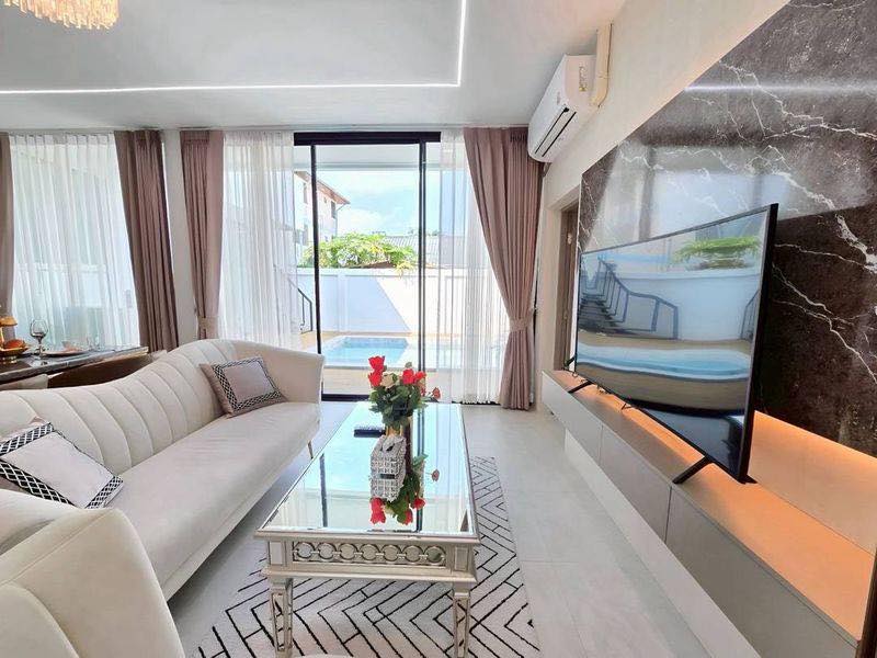 KT0408🚵Pool Villa ใกล้สวนสุขภาพหนองปรือ 3ห้องนอน 70ตรว🏊พร้อมสระว่ายน้ำ🌷สวน🪑เฟอร์นิเจอร์🌠ลานดาดฟ้า