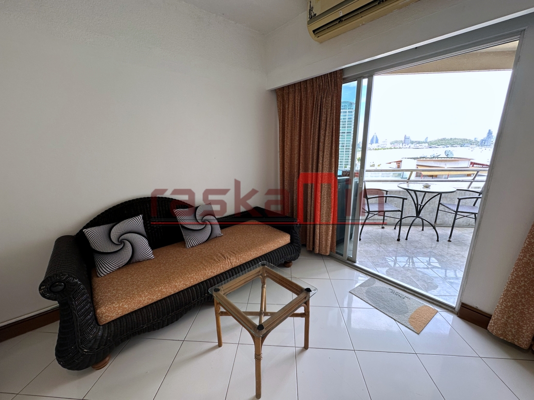 KT0420🌴Markland Condo ซอยพัทยา1🏄‍♂️Studio 45ตรม ชั้นกลาง🏖️วิวทะเล