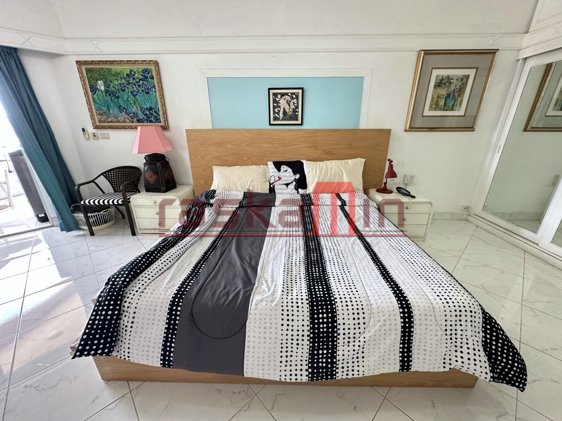KT0419🌴Markland Condo ซอยพัทยา1🏄‍♂️Studio 45ตรม ชั้นสูง🏖️วิวทะเล