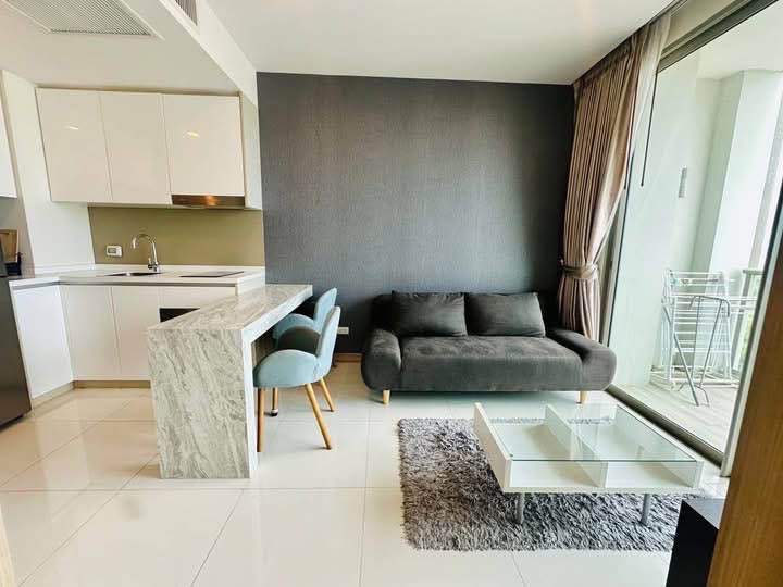 KT0422🌴The Riviera Wongamat🏄‍♂️1 ห้องนอน 35ตรม ตึก A ชั้น20 พร้อมเฟอร์นิเจอร์