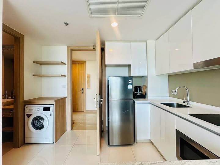 KT0422🌴The Riviera Wongamat🏄‍♂️1 ห้องนอน 35ตรม ตึก A ชั้น20 พร้อมเฟอร์นิเจอร์