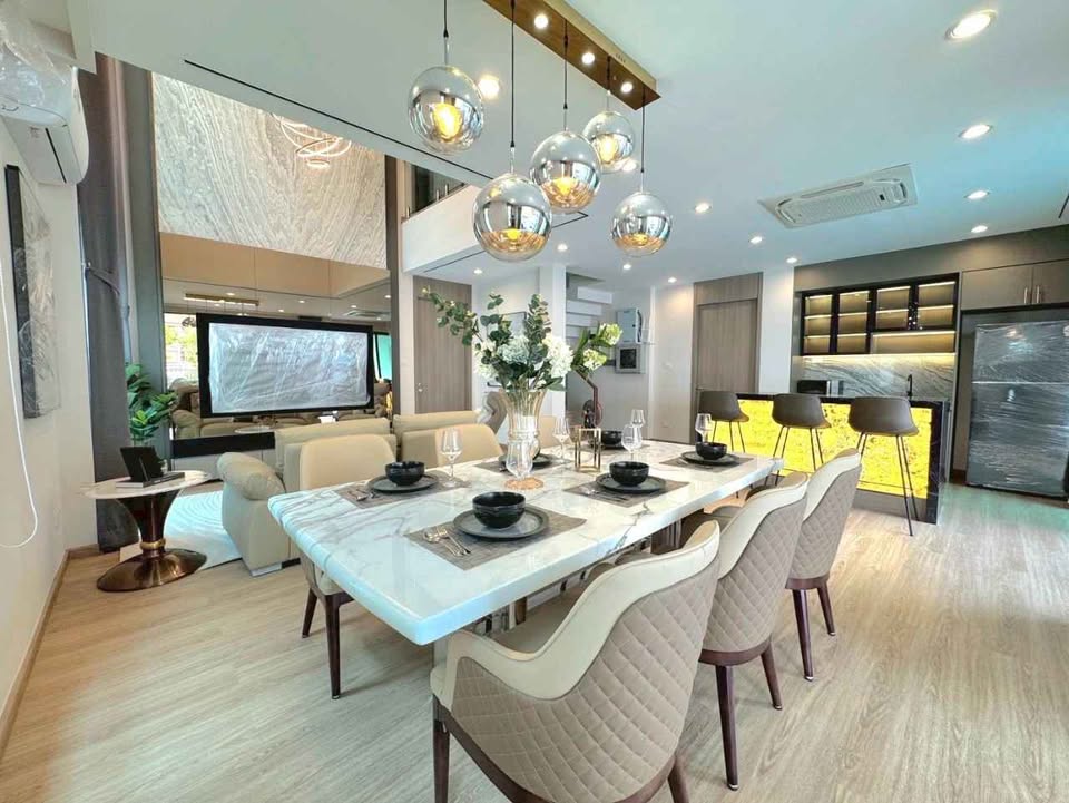 KT0427🏊Pool Villaใหม่🏖️ฝั่งหาดจอมเทียน 4ห้องนอน 93.5ตรว🛋️พร้อมเฟอร์นิเจอร์และเครื่องใช้ไฟฟ้า⚡ระบบไฟฟ้าโซล่าเซลล์ทั้งหลัง