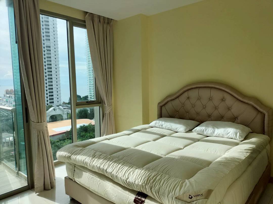 KT0431🌴The Riviera Wongamat🏄‍♂️ห้องสตูดิโอ 30ตรม ตึก B ชั้น 8🏖️วิวทะเล พร้อมเฟอร์นิเจอร์