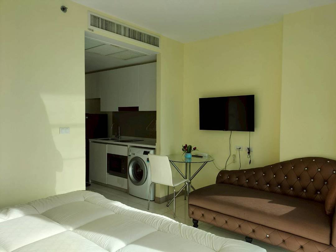 KT0431🌴The Riviera Wongamat🏄‍♂️ห้องสตูดิโอ 30ตรม ตึก B ชั้น 8🏖️วิวทะเล พร้อมเฟอร์นิเจอร์